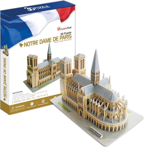 Puzzle 3D Notre Dame (Light) 306-20509