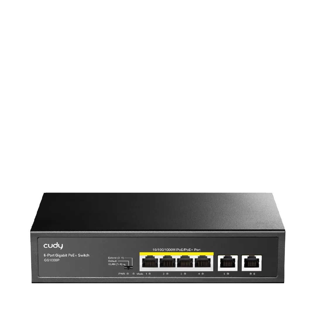 Cudy GS1006P network switch Unmanaged Gigabit