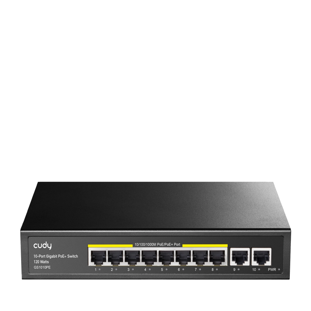 Cudy GS1010PE network switch Gigabit Ethernet