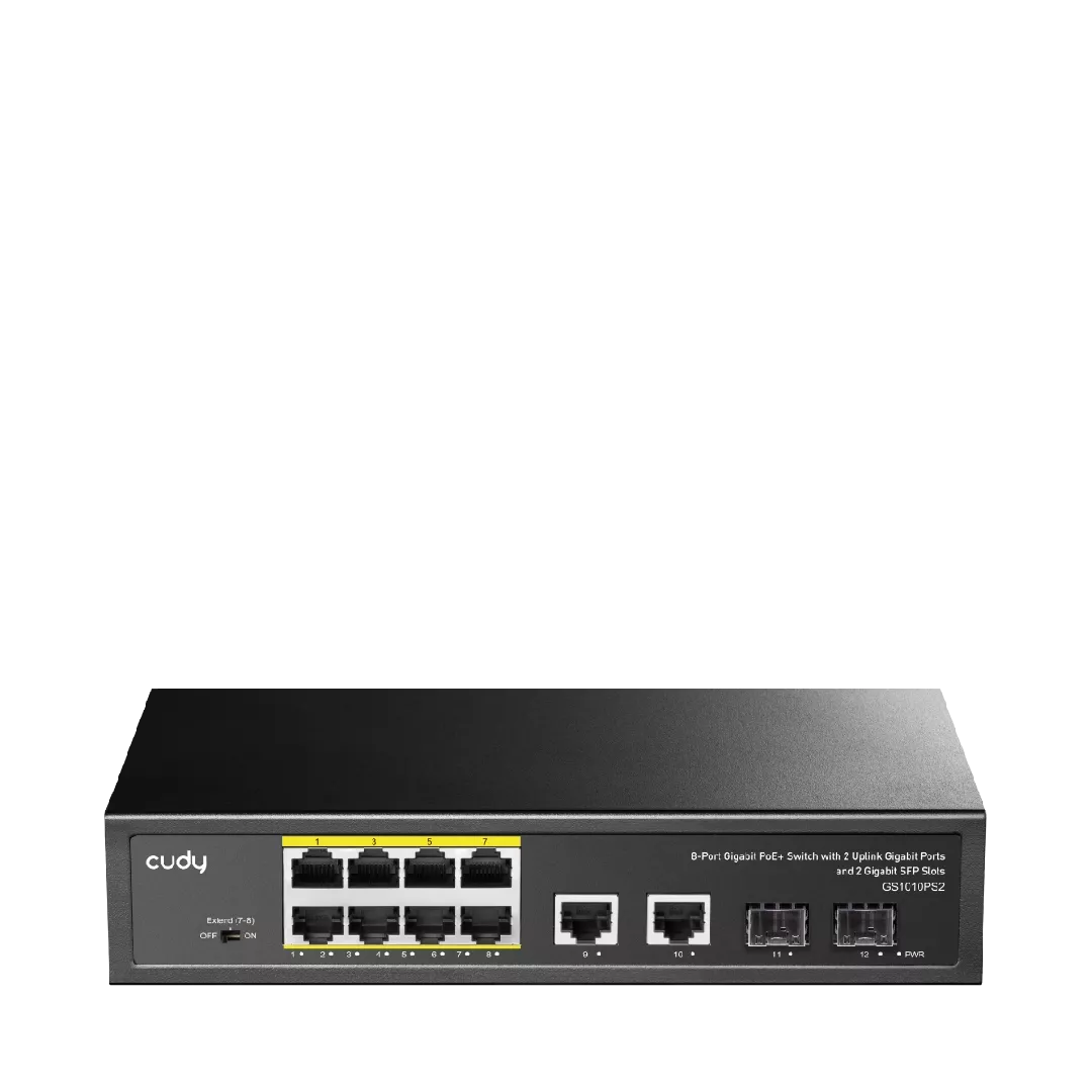 Cudy GS1010PS2 network switch Unmanaged Gigabit