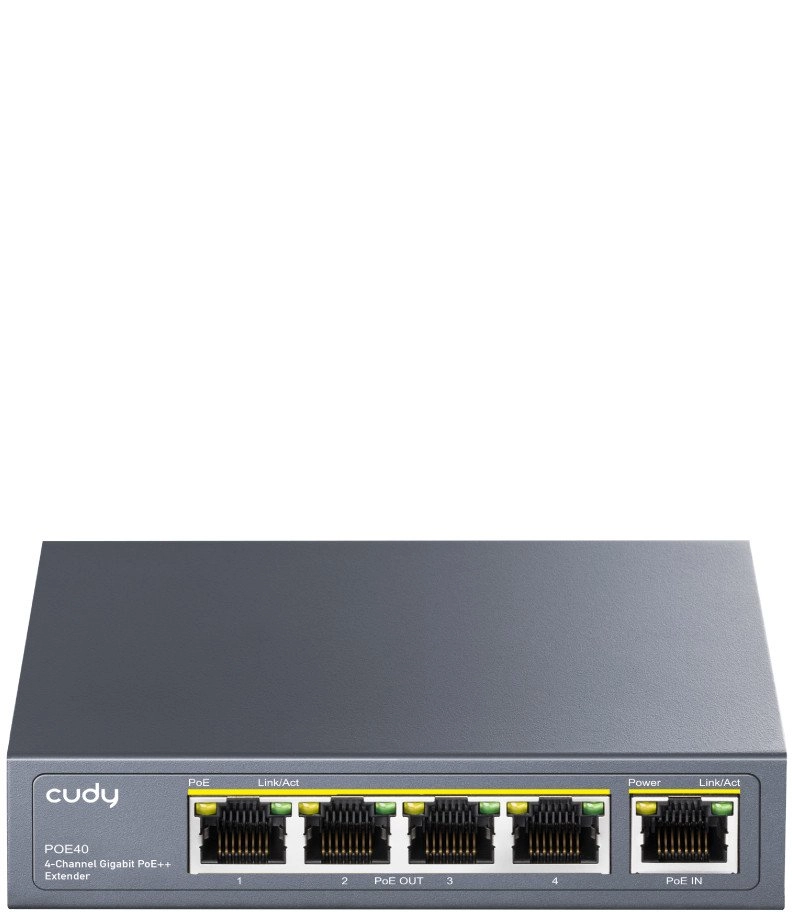 Cudy CUDY POE40 4-Channel Gigabit PoE++
