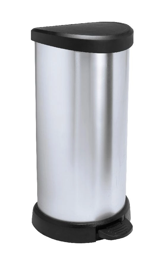 Curver Deco Bins 3253922150002 Round Black