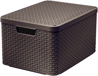 Curver Style L Storage basket Rattan