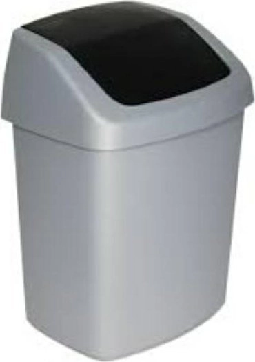 Waste bucket Swing Top 15L Dark