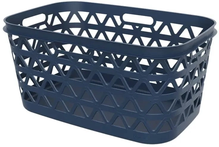 CURVER LAUNDRY BASKET 45L  NAVY BLUE
