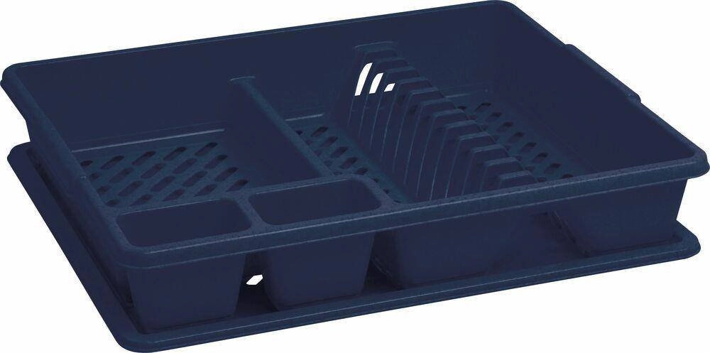 Dish dryer 45x38x8 8cm dark blue