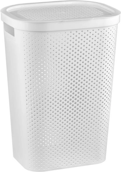 Curver Infinity 60L laundry basket white