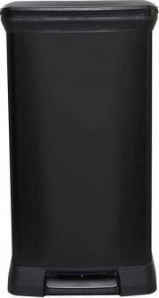 Pealay metallized Deco Bin 50L black