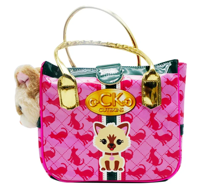 CUTEKINS plush toy Pink kitten with