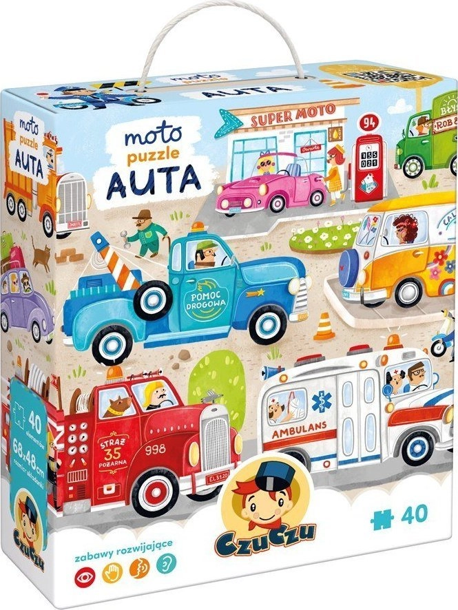 Czuczu Puzzle 40 pieces Moto puzzle