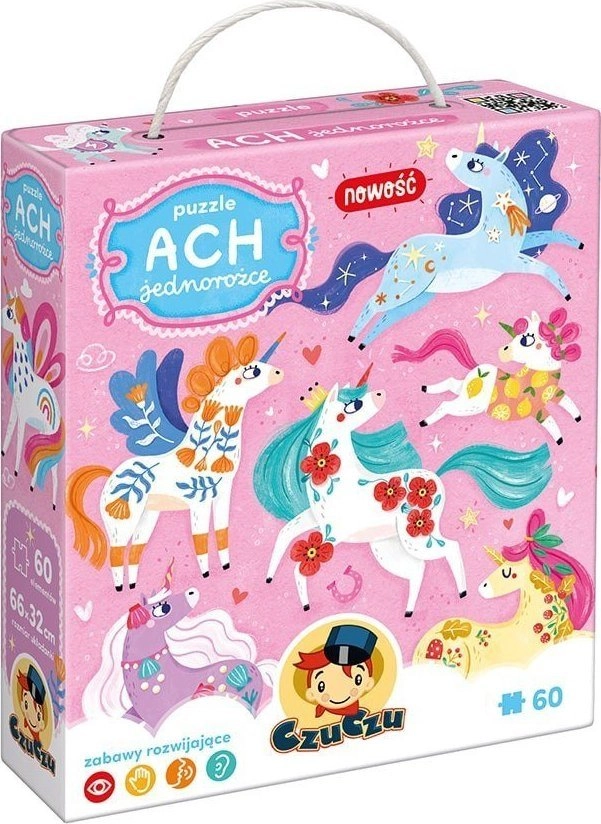 Czuczu Puzzle 60 pieces Ah  Unicorns