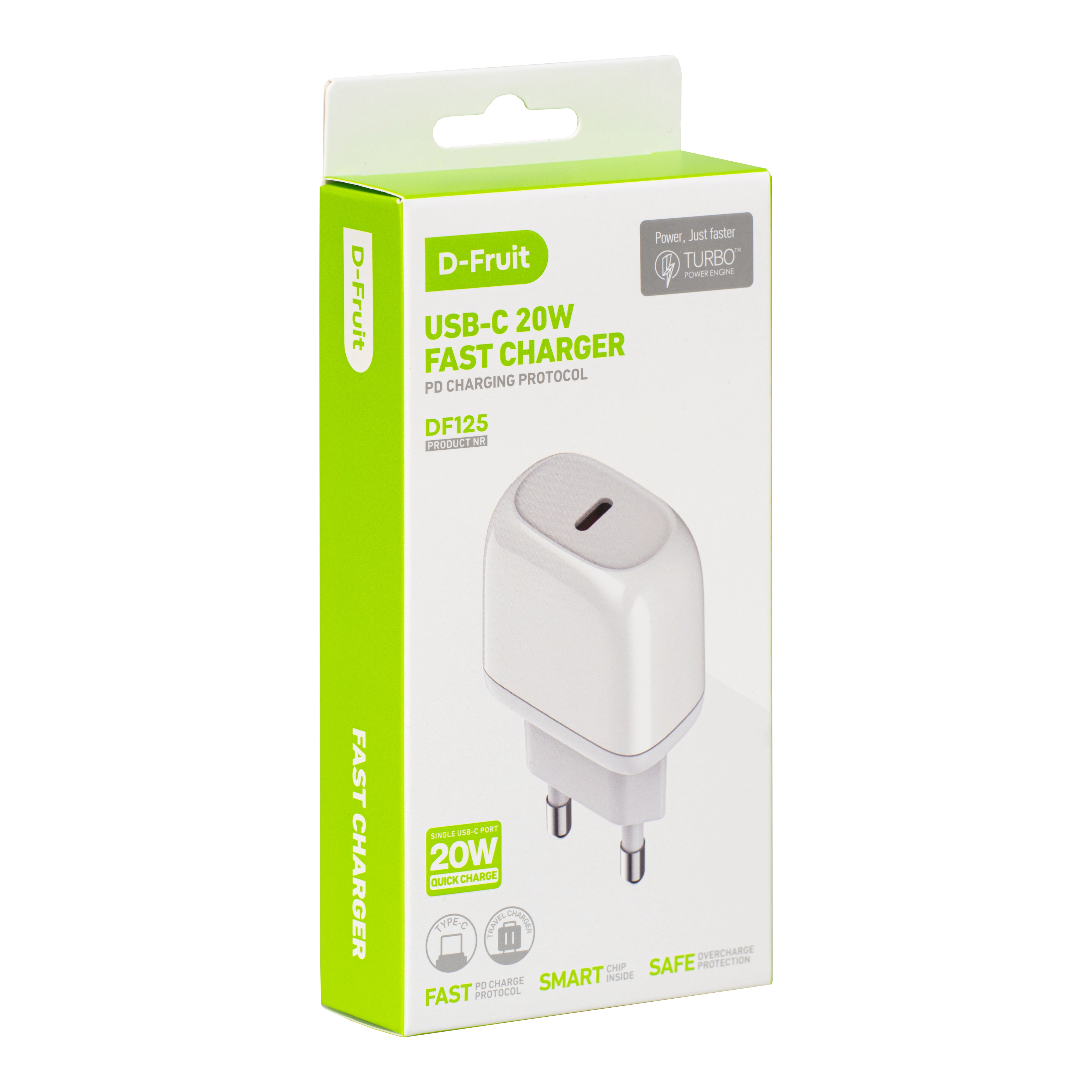 D-Fruit charger 20W USB-C DF125 50499