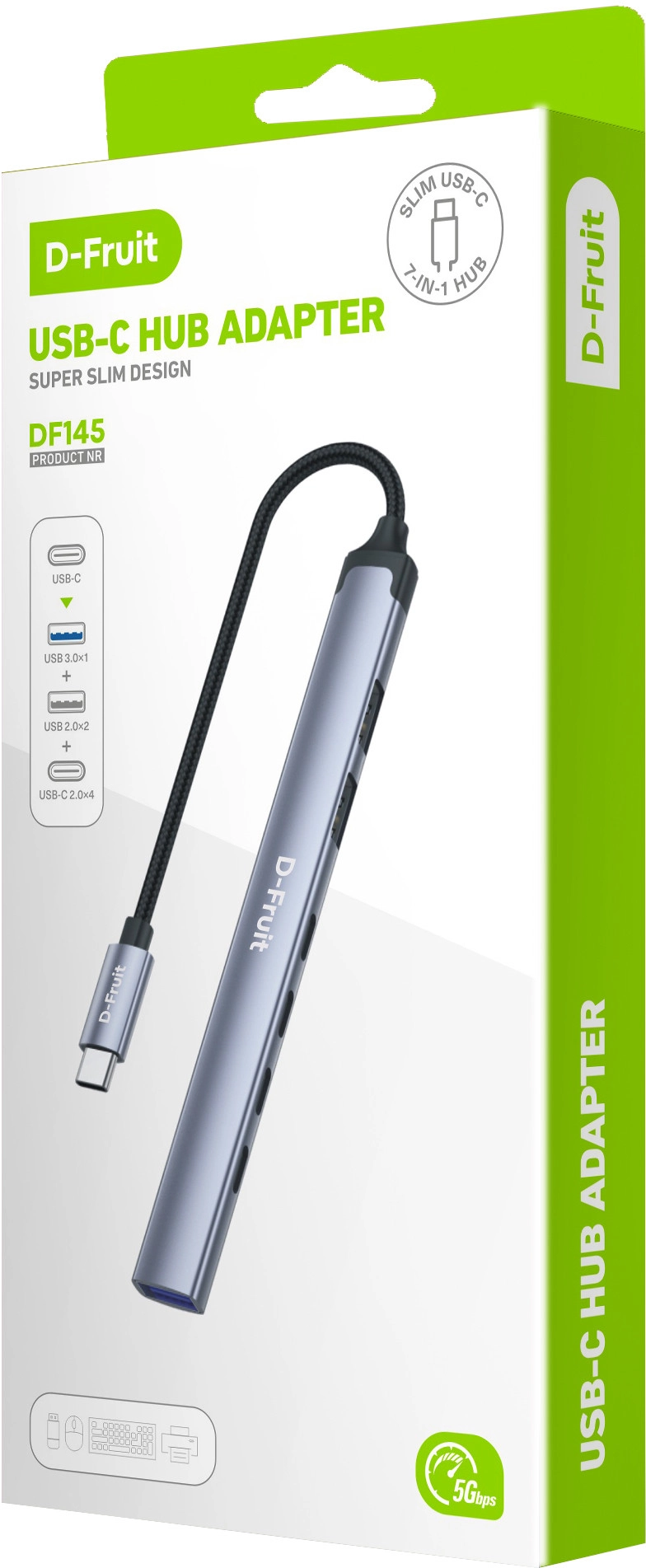 D-Fruit USB hub USB-C DF145 50519