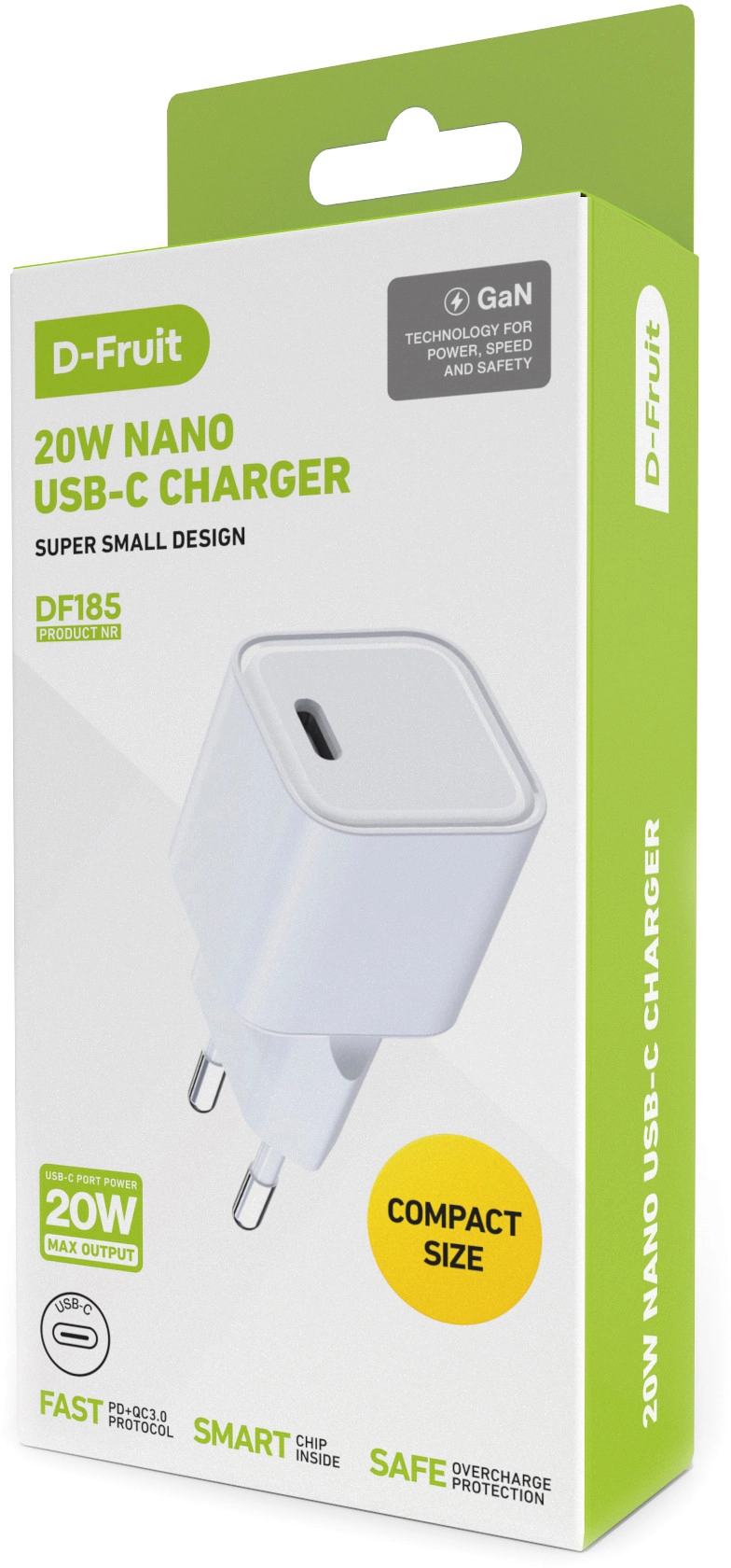 D-Fruit charger 20W Nano USB-C DF185