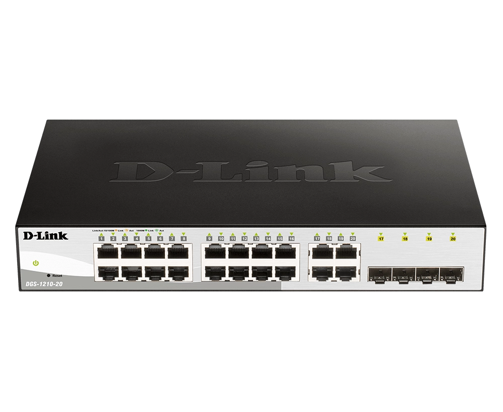 D-Link DGS-1210-20 Managed L2 Gigabit Ethernet