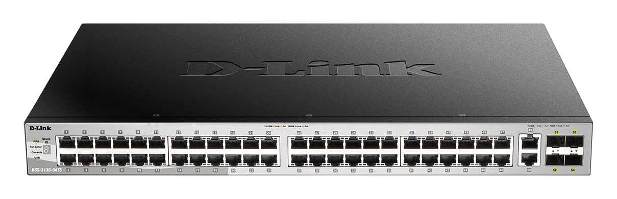 D-Link DGS-3130-54TS/E network switch Managed L3