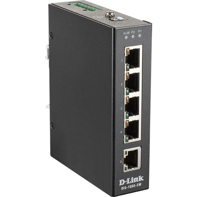 D-Link 5-Port Unmanaged Industrial Switch with