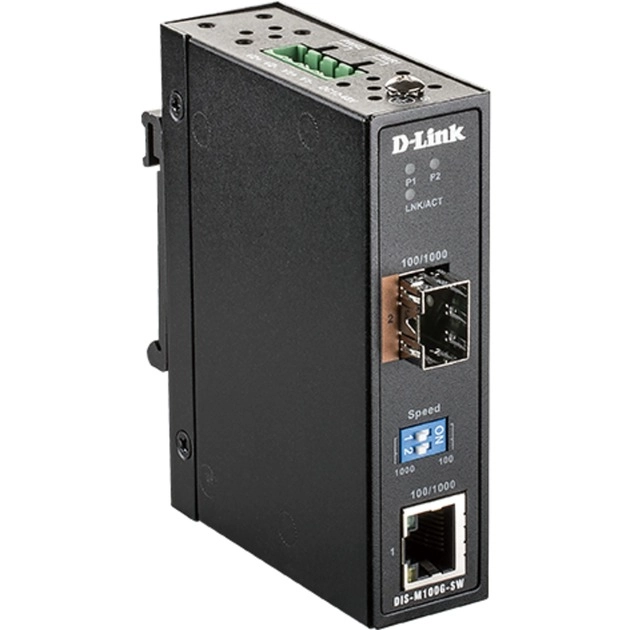 D-Link 100/1000 Mbps to SFP Industrial