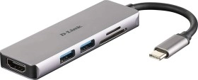 D-Link 5-in-1 USB-C Hub with HDMI