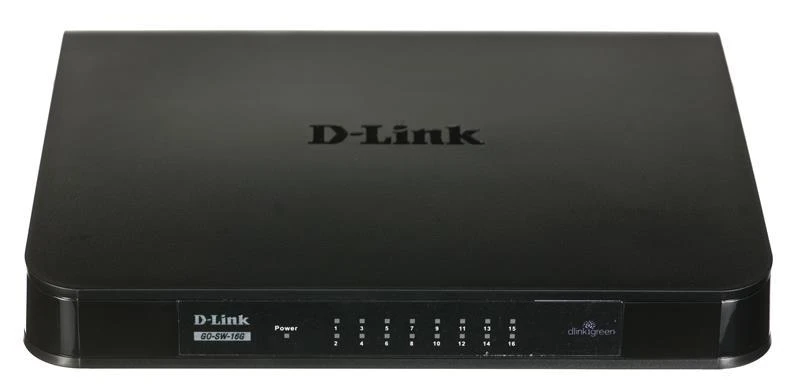 D-Link GO-SW-16G Unmanaged L2 Gigabit Ethernet