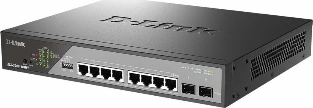 D-Link DSS 200G-10MPP - Switch -