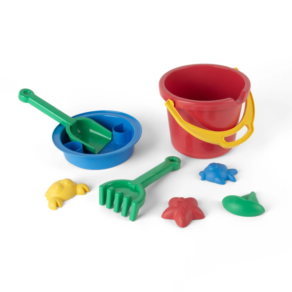 Dantoy - Classic Recycled red bucket
