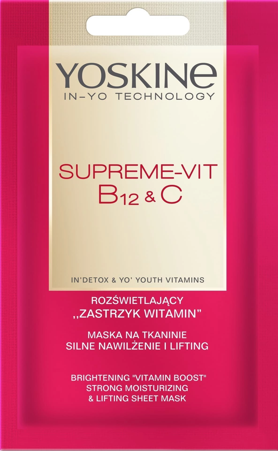 DAX YOSKINE Supreme-Vit B12C Maska na