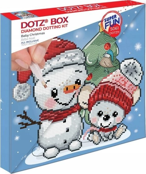 Diamond Dotz Baby Christmas 018-DBX052 4895225924868