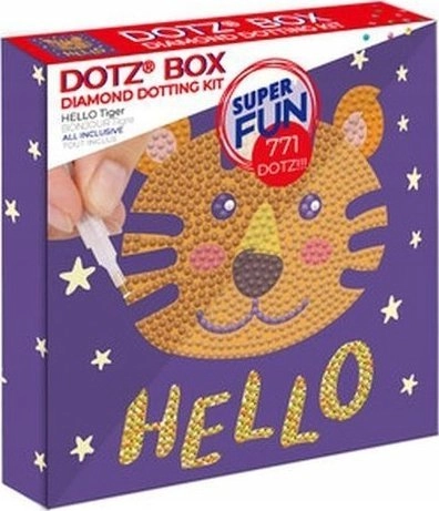Diamond Dotz Hello Tiger 018-DBX070 4895225928330