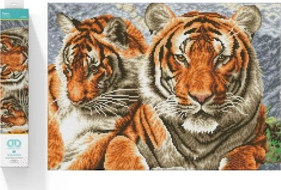 Diamond Dotz Tigers 018-DQ10003 4895225917952