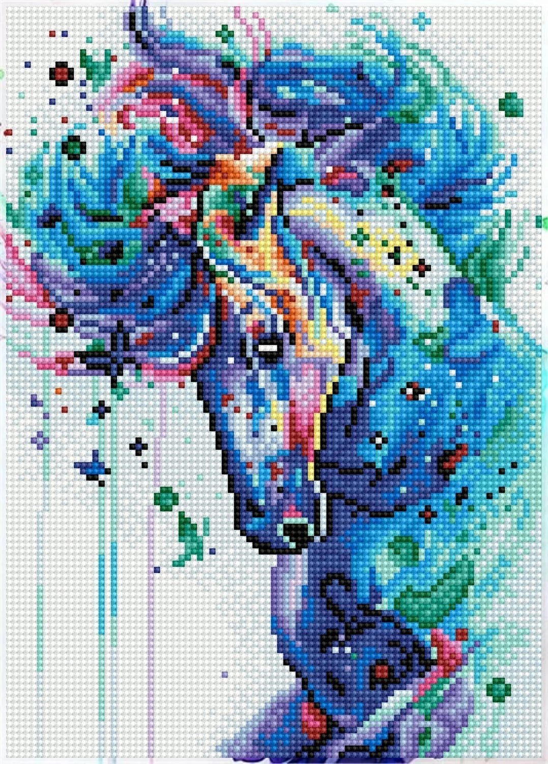 Diamond Dotz adults mystical stallion SD4404