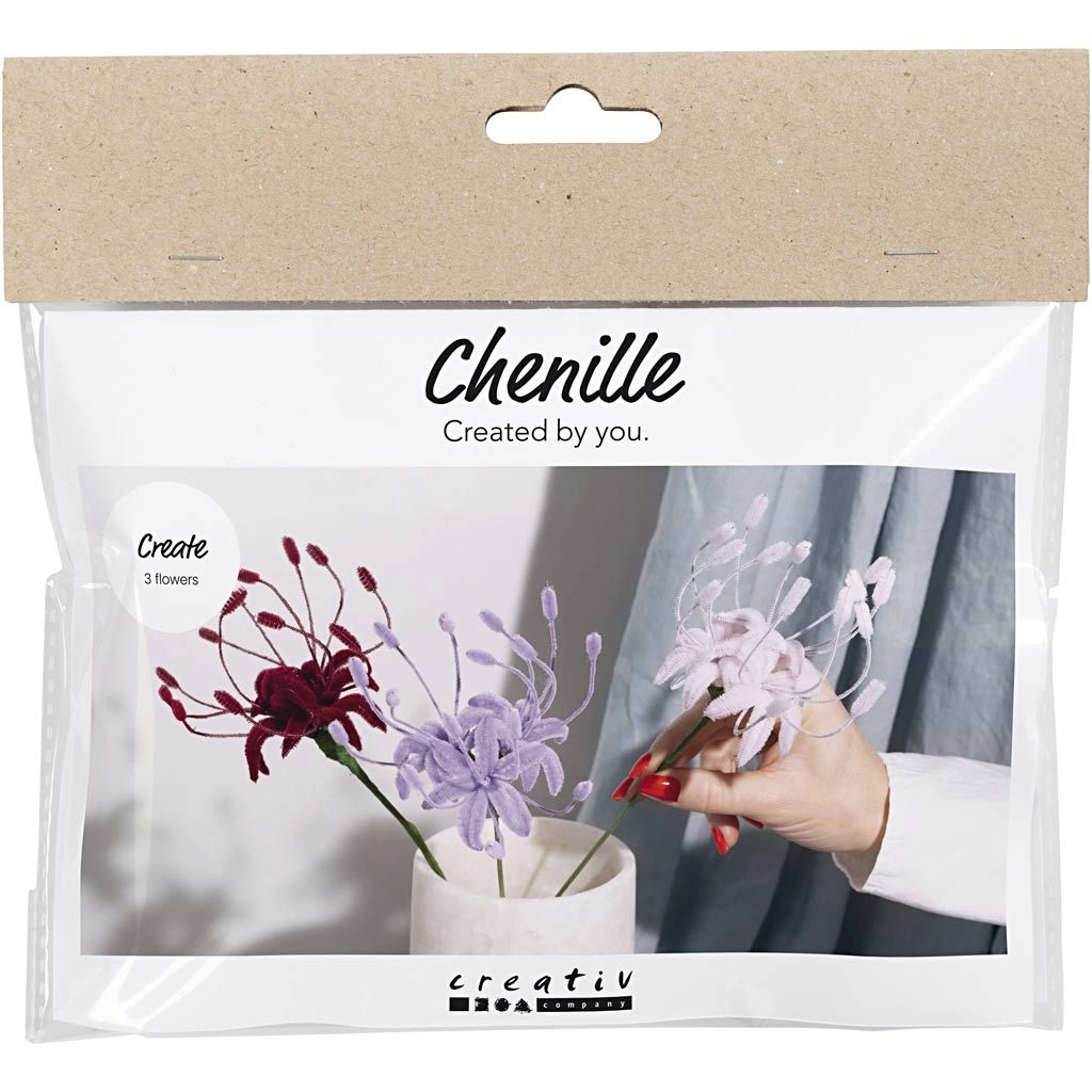 DIY Kit - Chenille flowers (977759)