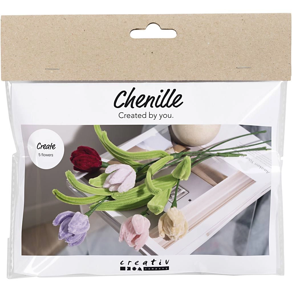 DIY Kit - Chenille flowers 977760