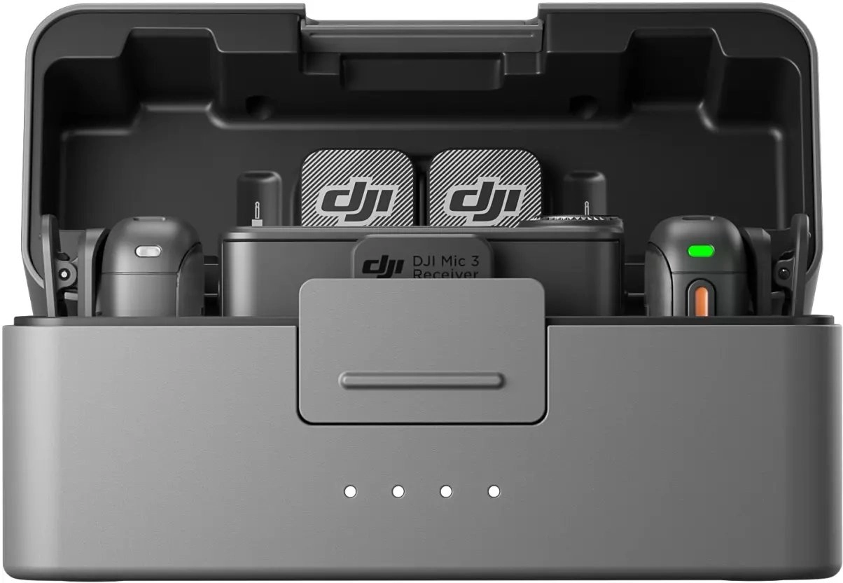 DJI Mic 3 TrÃ¥dlÃ¸st microphone system