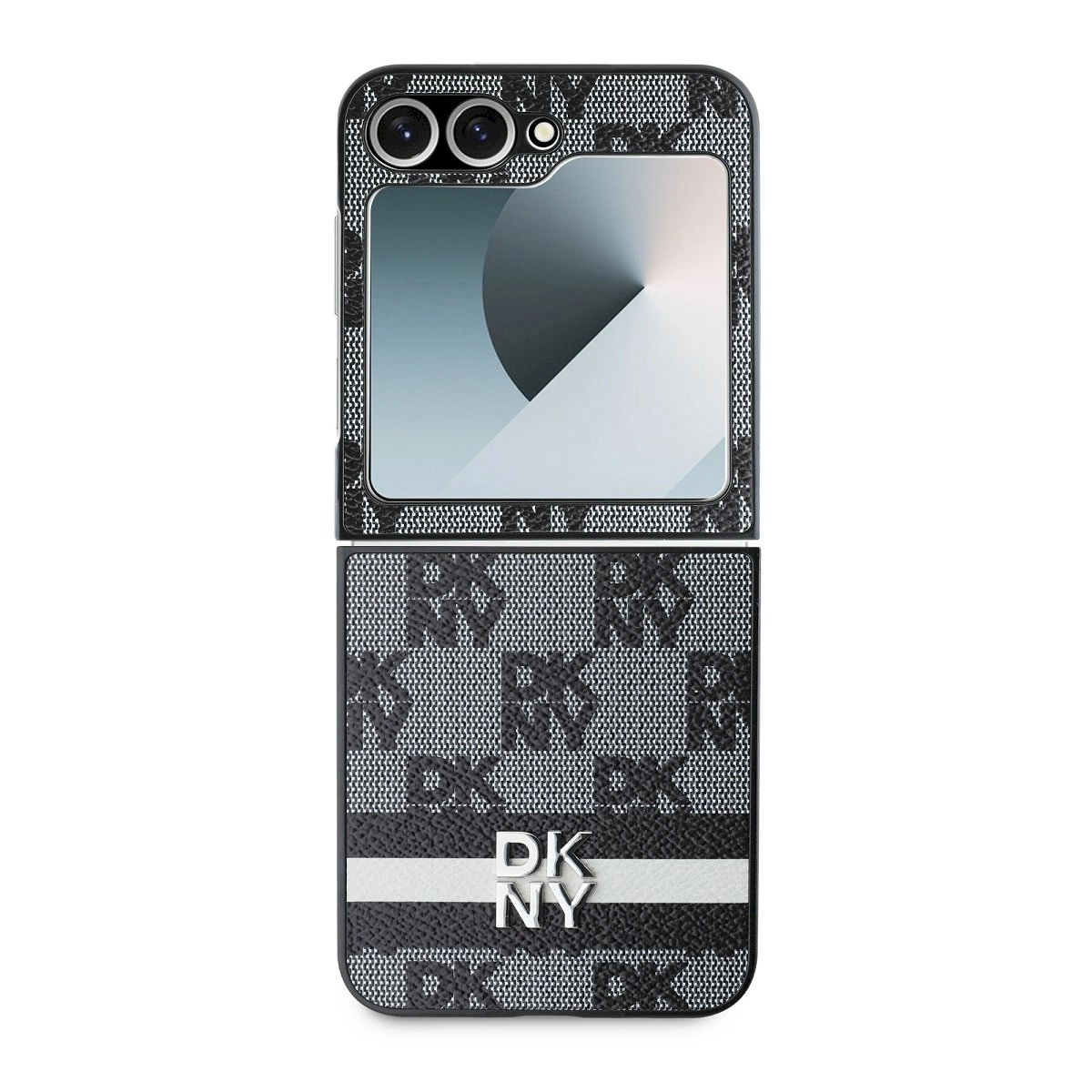 DKNY PU Leather Checkered Pattern and
