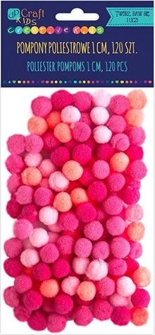 DP Craft Pompony poliestrowe DPCRRAFT 1cm