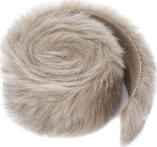 DP Craft DPCRAFT fur ribbon 6cm