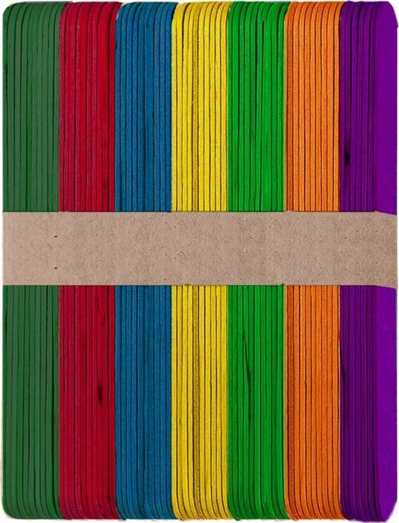 Jumbo colorful creative sticks 60 pcs