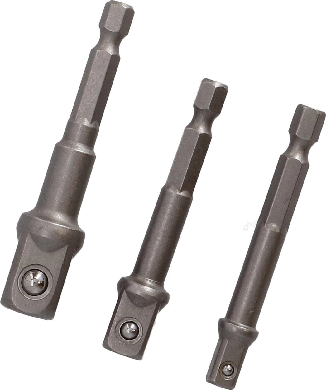 ADAPTERS 1/4 HEXTO 1/2 3/8 1/4