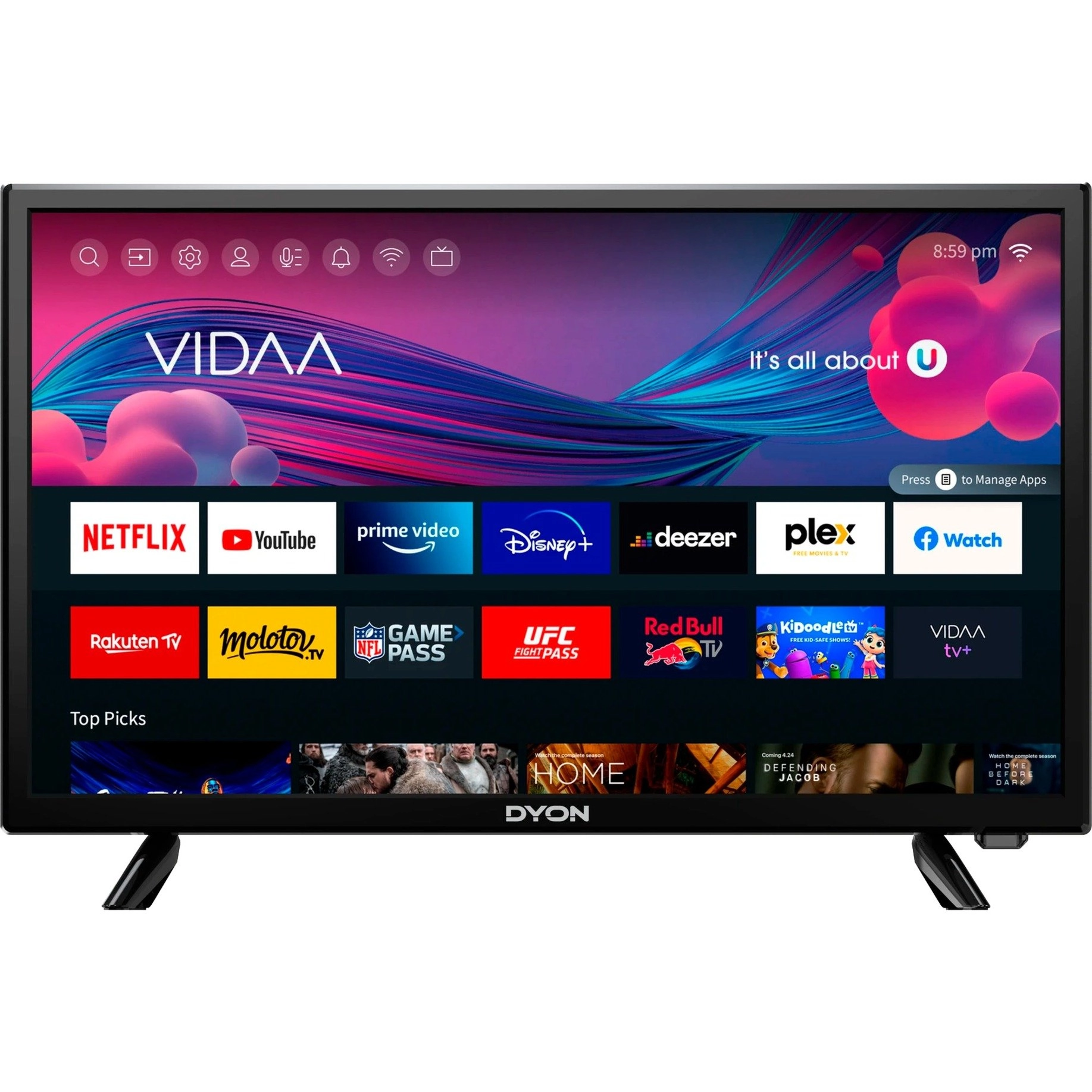 Dyon 24 VX TV 61 cm