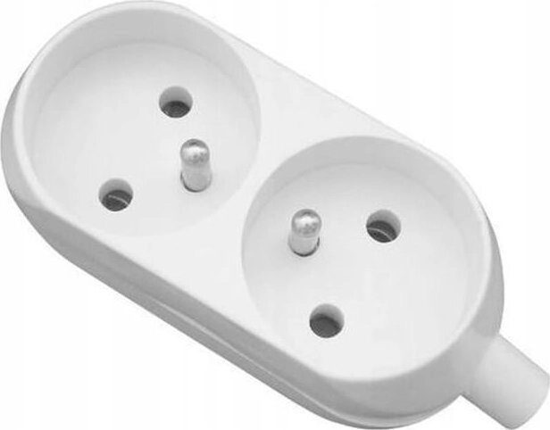 Düwi Double portable socket with grounding