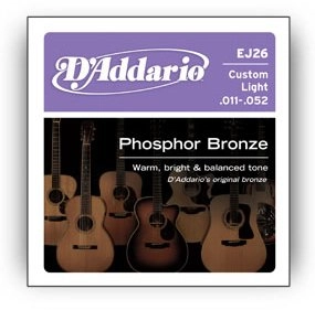 D````Addario EJ26 - acoustic guitar strings