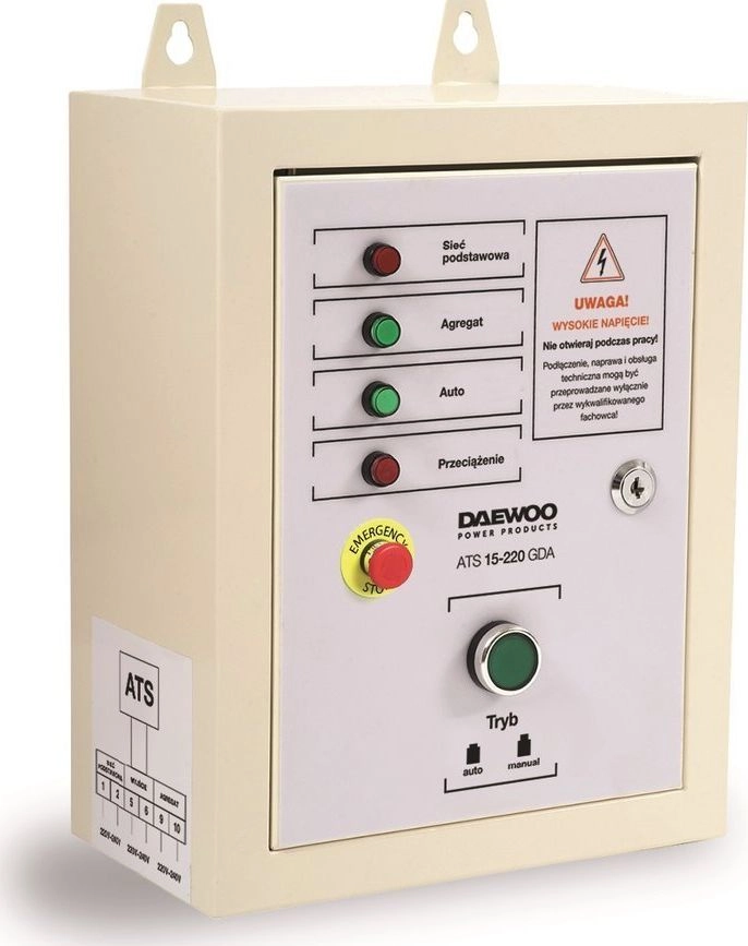 Daewoo ATS15-230GDA Automatic Transfer Switch (ATS)