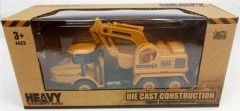 Daffi Construction vehicle - metal excavator