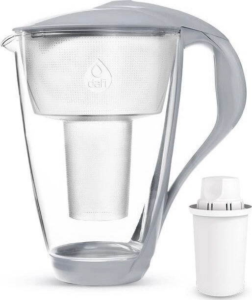 Dafi Crystal LED steel filter jug
