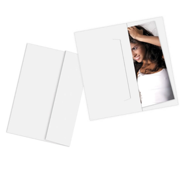 Daiber 09026 folder Cardboard White 09026