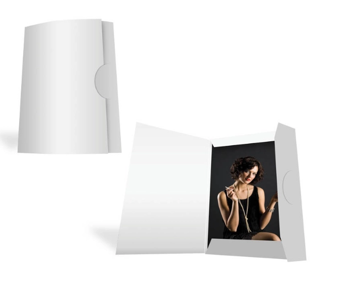 Daiber 09033 folder Cardboard White 09033