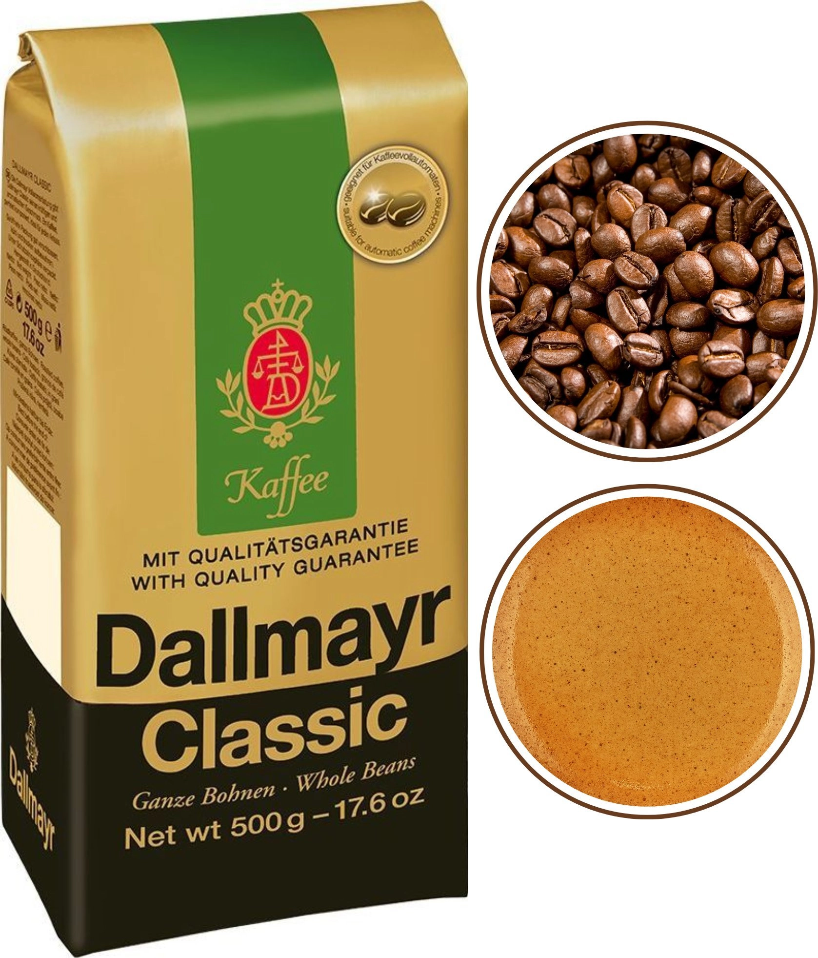 Dallmayr Classic coffee beans 500 g