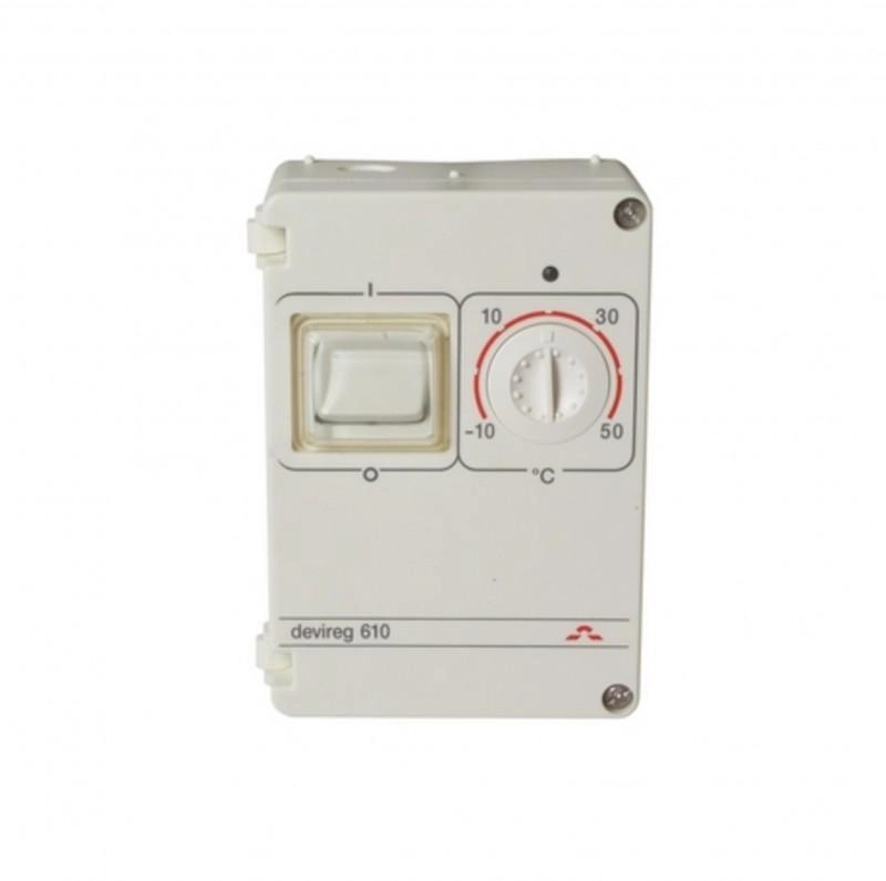 Danfoss Termostat DEVIREG-610 natynkowy hermetyczny IP44