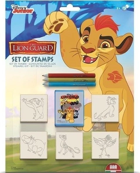 Dante Stamps 5 pieces The Lion